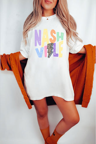 Nashville Bolt Oversized Comfort Color