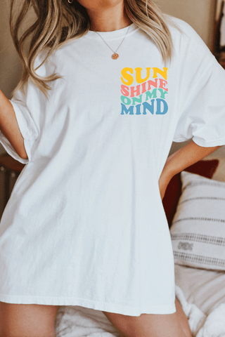 Sunshine on My Mind Oversized Comfort Color